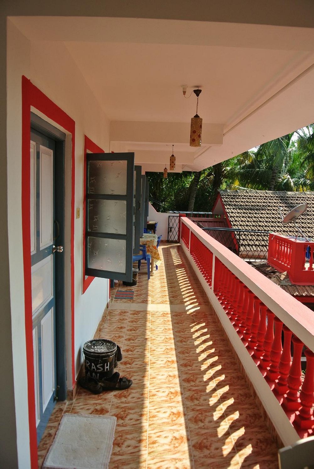 Exterior view of Arjun Villa in Anjuna